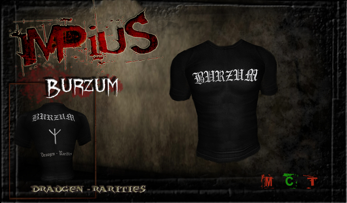 [IMPIUS designs] Burzum / Draugen - Rarities