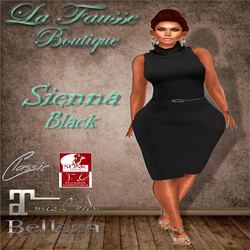 [LFB] Laila Black Dress