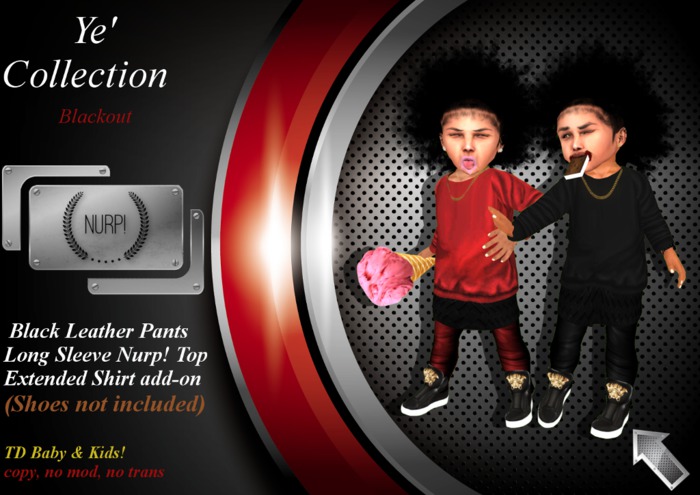 :o Nurp! Ye' Collection Blackout
