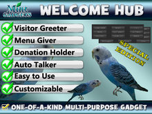 Mint Gadgets - Welcome Mat Greeter & Menu Giver