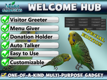Mint Gadgets - Welcome Mat Greeter & Menu Giver