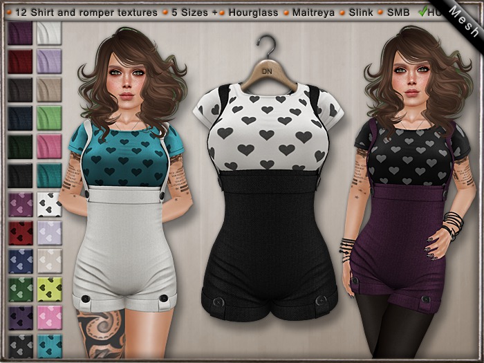 DN Mesh: Go Shorts w HUD
