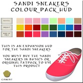 BM Sandi Sneakers Expansion HUD Colour Pack