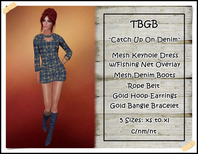 !!! TBGB - "Catch Up On Denim" by Sej
