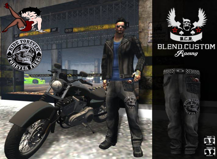 B.C.R. Mesh Biker Baggy