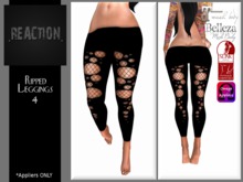 .REACTION. Ripped Leggings 4
