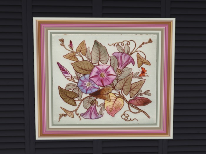 Flower Tile III