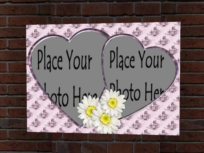 Flowery Love Frame