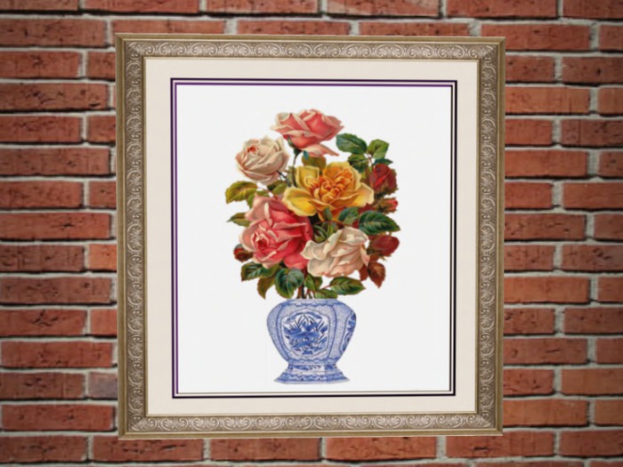 Flower Tile VI