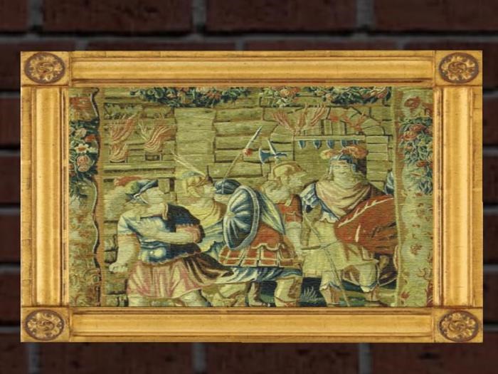 Framed Tapestry VI
