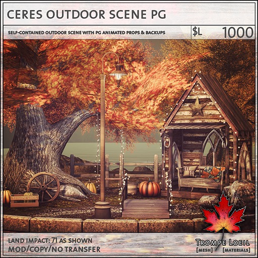 Trompe Loeil - Ceres Outdoor Scene PG [mesh]