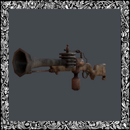 Mesh Steampunk Gun ( Full perm )
