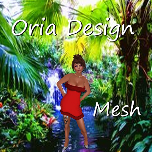 Oria Design - Strapless Mini Dress Red