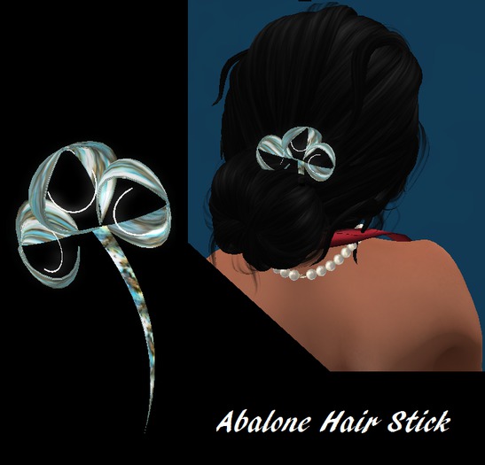 Abalone Hair Stick