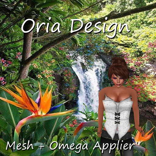 Oria Design - Top & Corset White