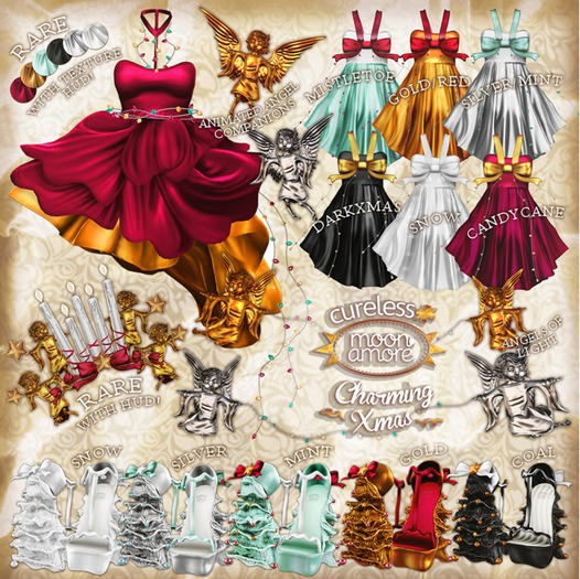 MoonAmore+Cureless- Charming Xmas (Angels of Lights) SILVER