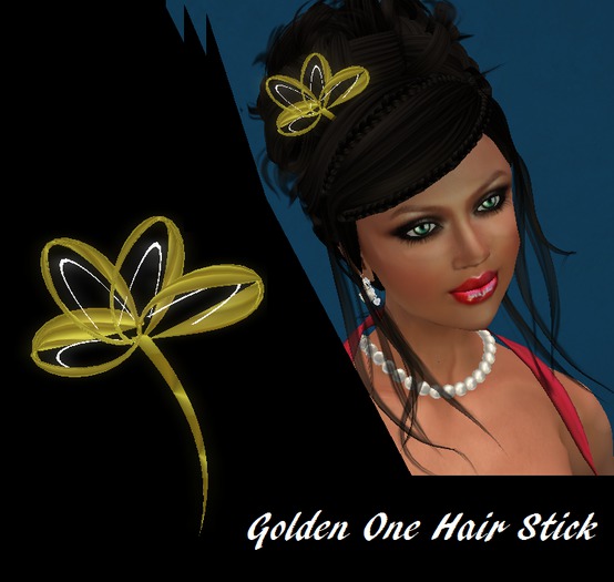 Golden One Hair Stick