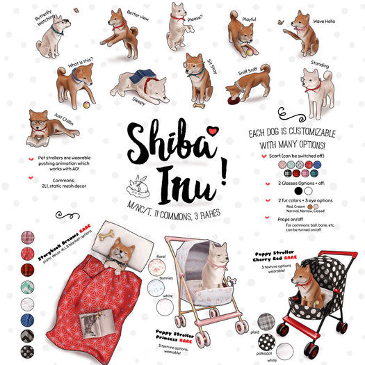 +Half-Deer+ Shiba Inu - Standing (common)