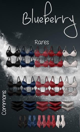 9. Blueberry / RARE / Flirt - Bra (Game) - Fire (Boxed) (M)