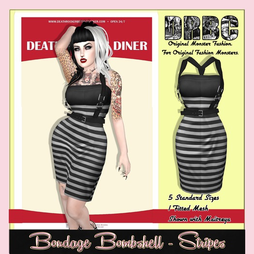 ::drbc:: bonded bombshell - stripes [boxed]