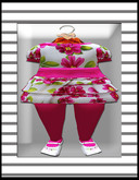 Pat A Kake Pink Hawaiian Dress