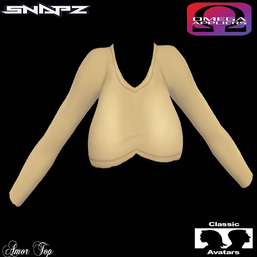 Snapz-Amor Top (Nude)