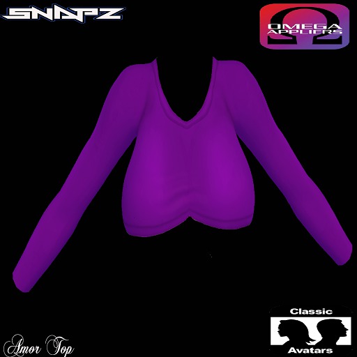 Snapz-Amor Top (Purple)