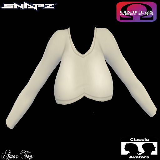 Snapz-Amor Top (White)