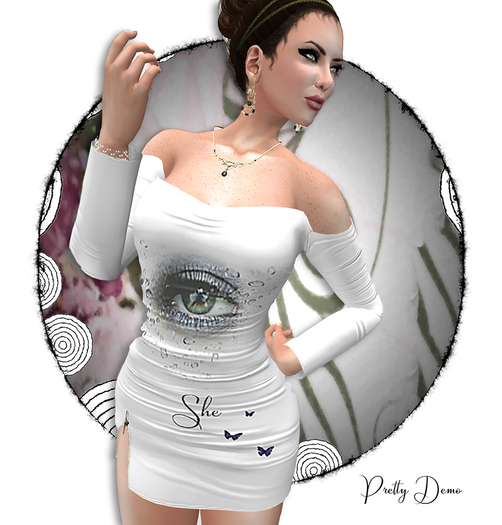 .::Pretty Things::.  *I Want to See* Wrapped Dress Outfit