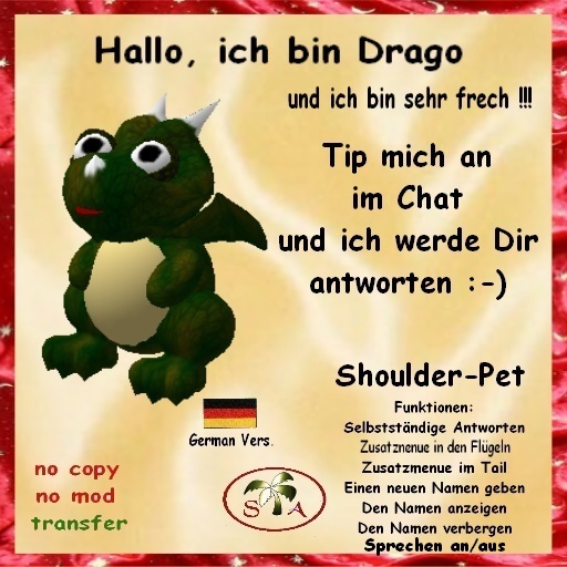 SAUER Shoulder-Pet Drago