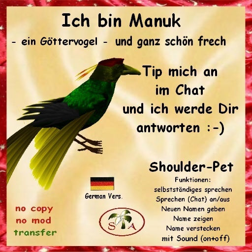 SAUER Shoulder-Pet Manuk