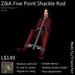 Second Life Marketplace - Z&A Five Point Shackle Rod (Steel)