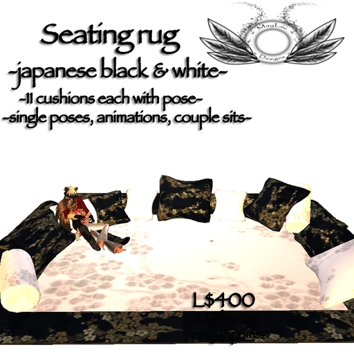 Japanese seating rug 