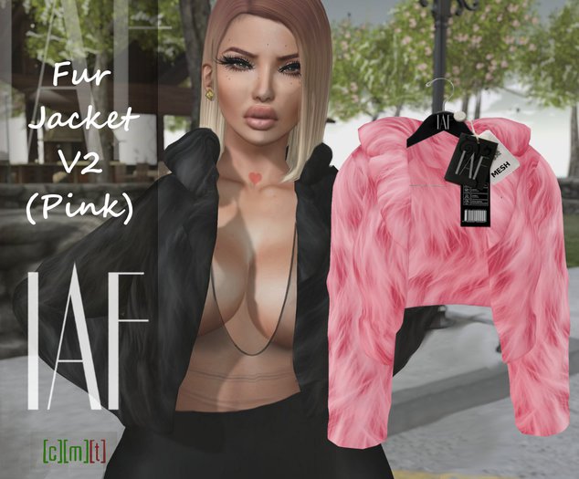 IAF Fur Jacket V2 (Pink)