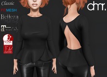 [DR] Shirt Executive My Black ::Mesh::