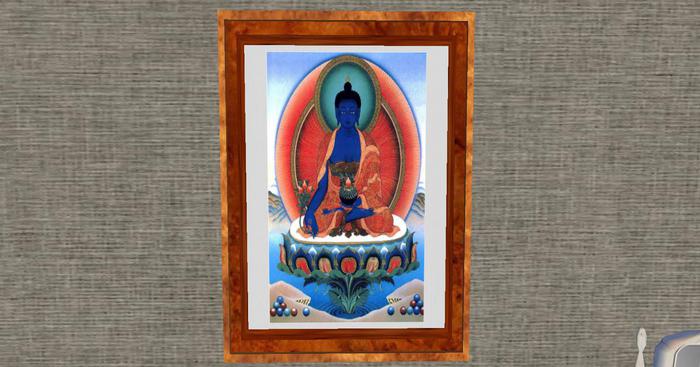 Zen Buddah Print III