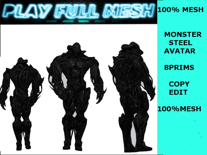 **Monster Steel Avatar **PlayFullMeshmp