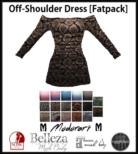 [m]-MODORARY-[m] Off-Shoulder Dress [DEMO]