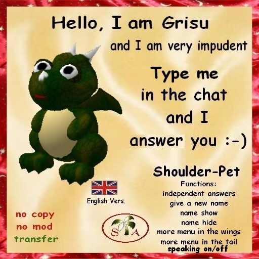 SAUER Shoulder-Pet Grisu