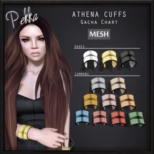 .Pekka. Athena Cuffs - Cooper