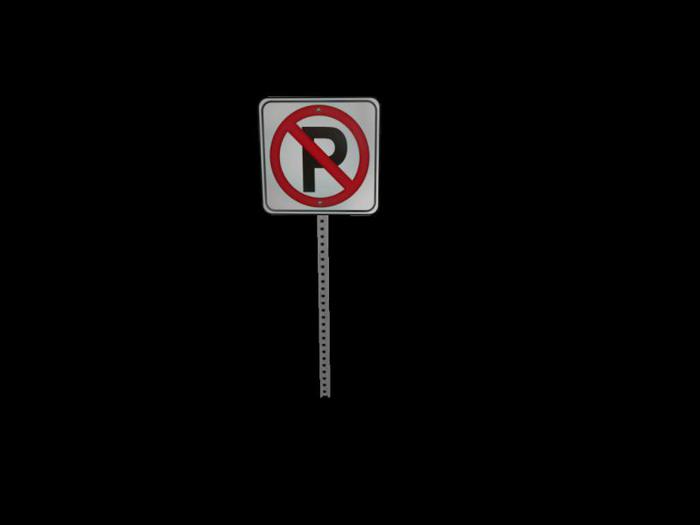 no parking sign