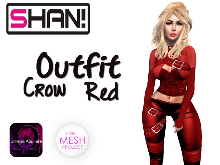 (Shan!) Outfit Crow Red