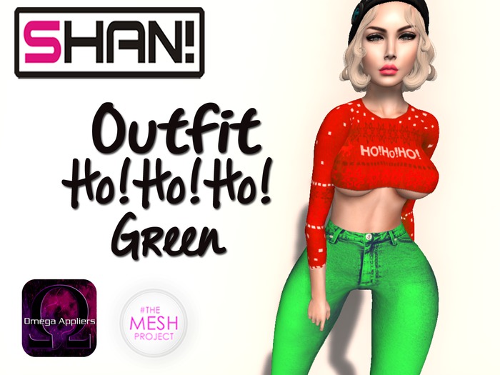 (Shan!) Outfit HO!HO!HO! Green