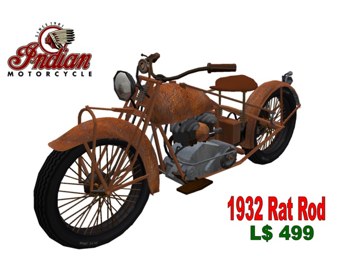 1932 Indain Rat Bike