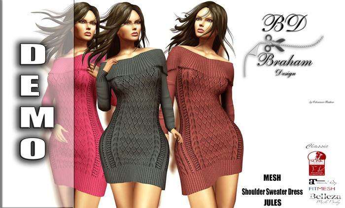 Braham Design DEMO Jules Mesh 2 Dress
