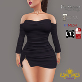 {M.S} Bianca Mini Dress CadetBlue :: Mesh ::