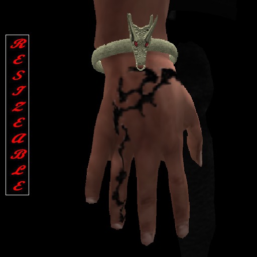 GOLD DRAGON BRACELET  MEN (resize)