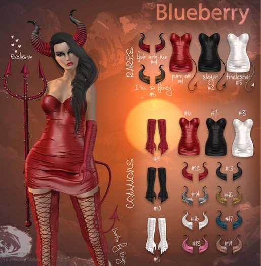 17. Blueberry / COMMON / Devil Horns - Nightstalker