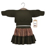 ZaCo: Naffie Outfit In Green