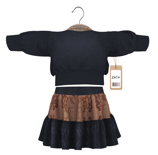 ZaCo: Naffie Outfit In Blue TODDLEEDOO